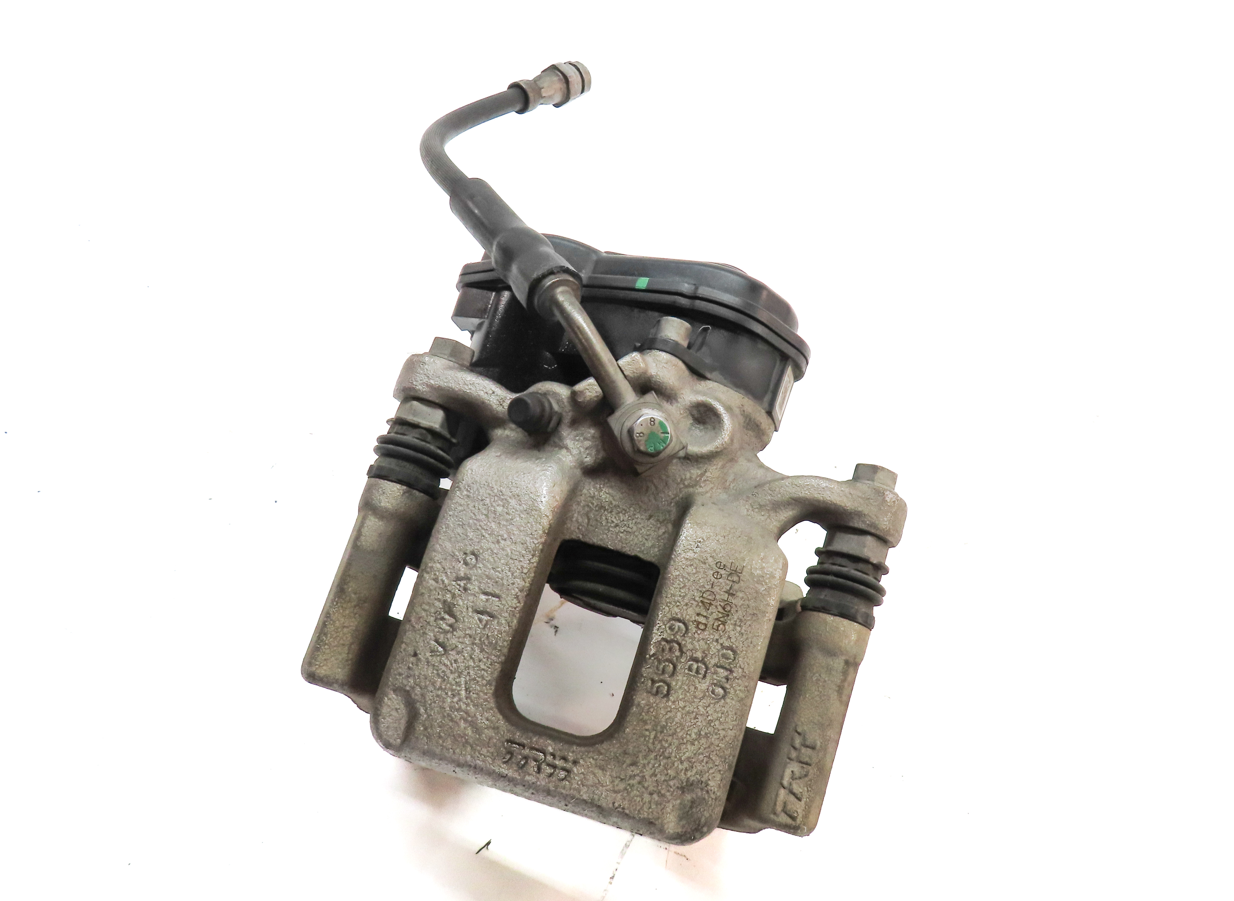 2016-2018 AUDI Q3 (8U) REAR RIGHT BRAKE CALIPER w/ ACTUATOR — exact item pictured